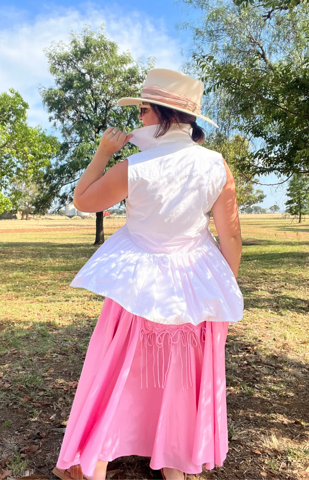 Latto Smocked Skirt - Pink