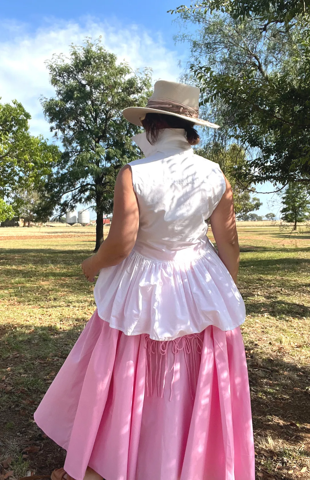 Latto Smocked Skirt - Pink