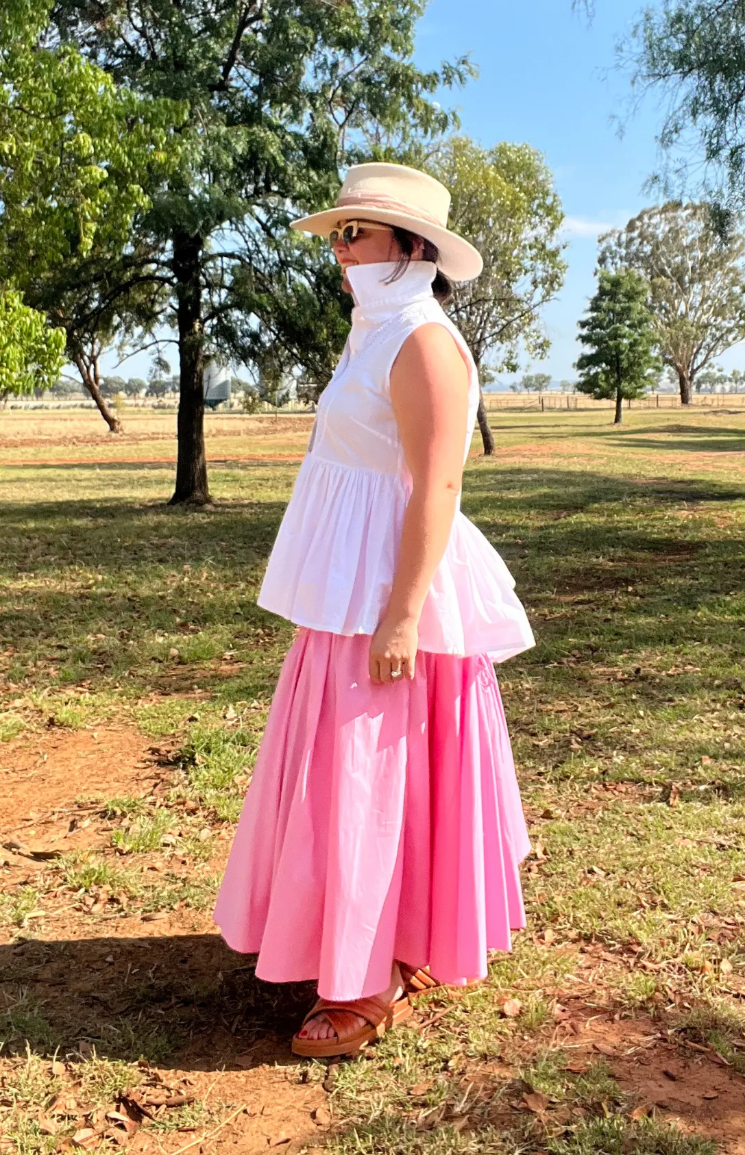 Latto Smocked Skirt - Pink