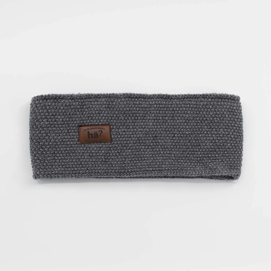 Made in Switzerland - Stirnband Fine Stitch