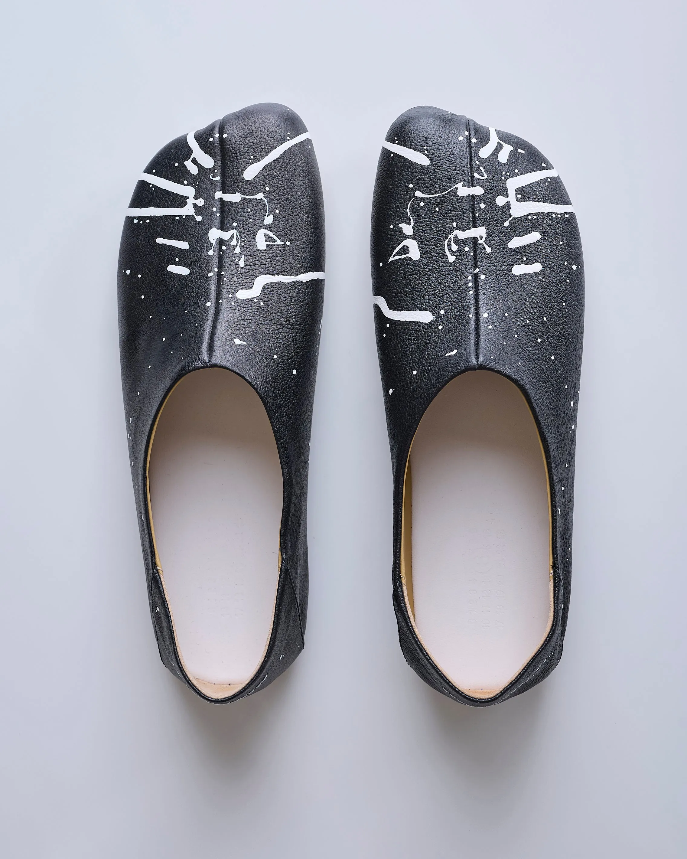 Maison Margiela MM6 Slip On Loafer Black Bright White