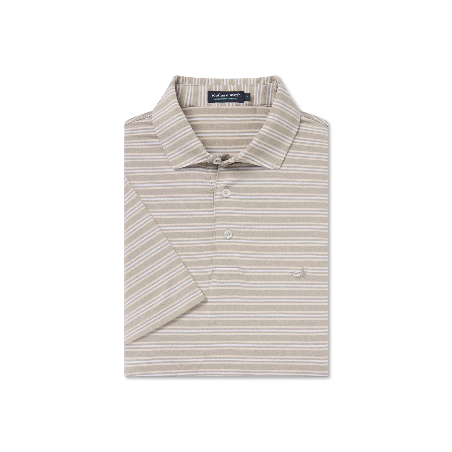 Maybourne Featherlight Stripe Polo