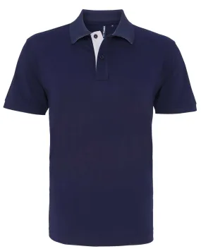 Men's Asquith & Fox 100% Cotton Pique Polo {AQ012}