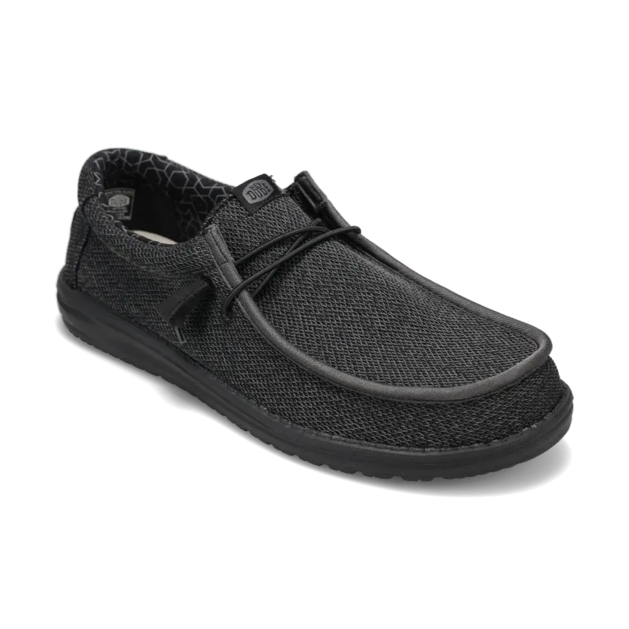 Men's Wally Sox (Wide) Micro Total Black