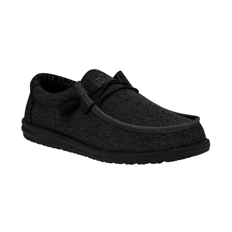 Men's Wally Sox (Wide) Micro Total Black