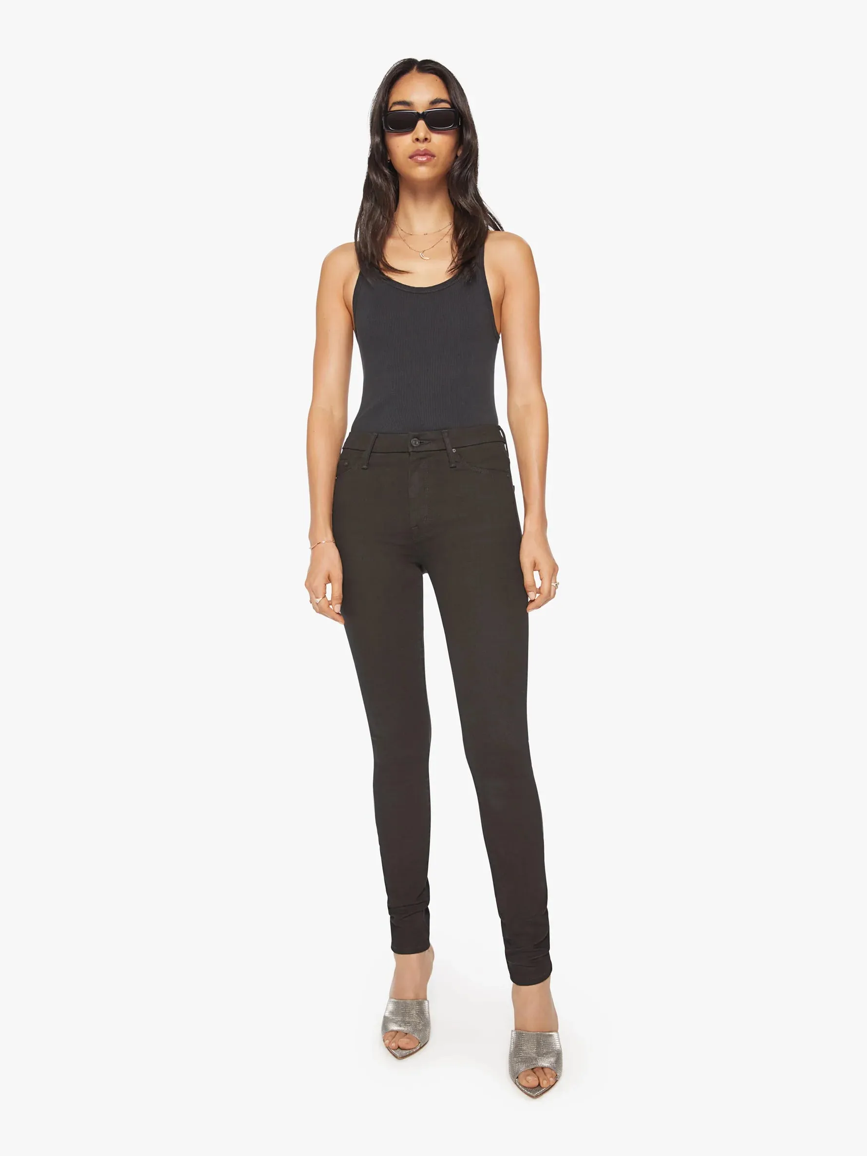 Mother Denim High Waisted Looker Skimp - Lasting Impression