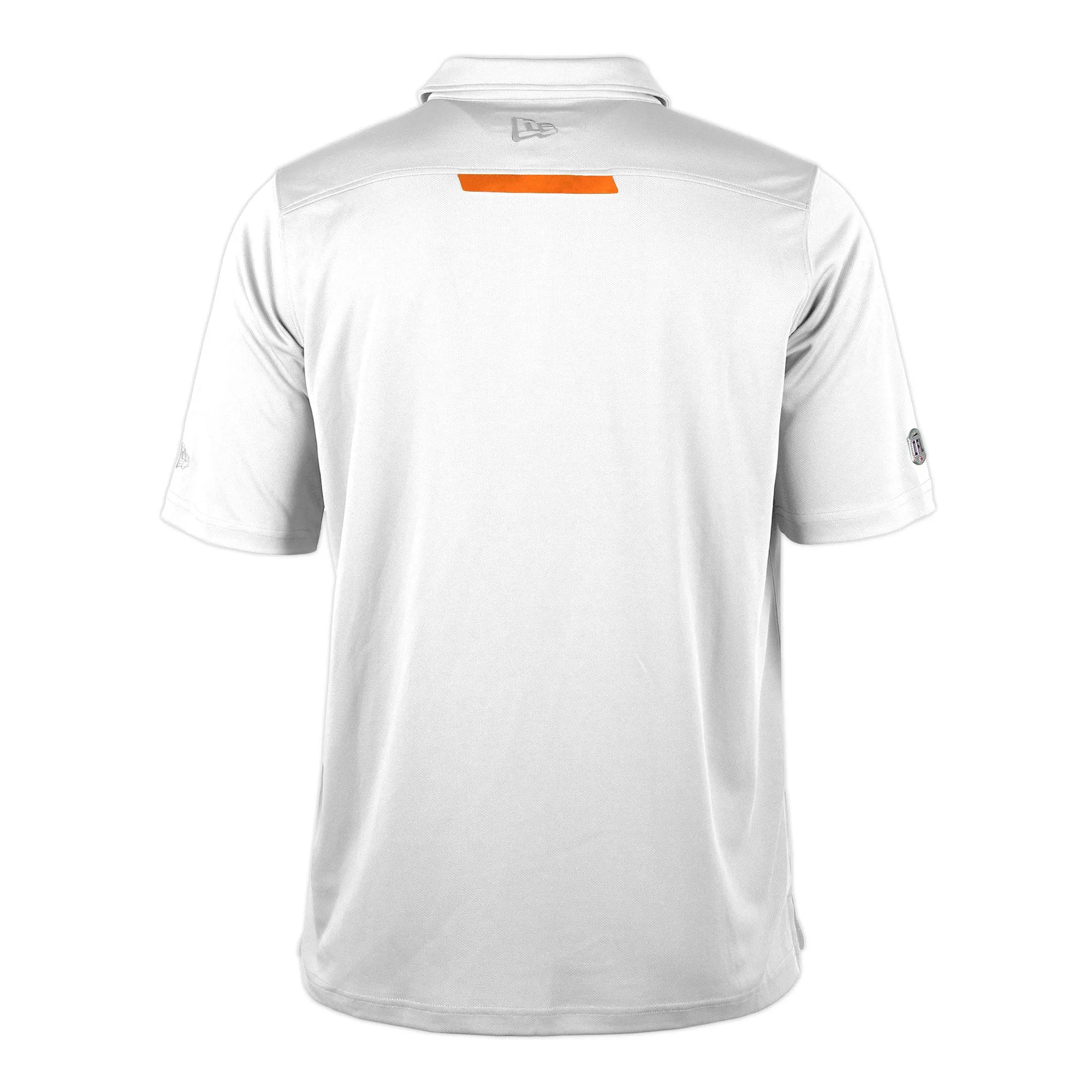 NE M Sideline Roster Polo 23- White