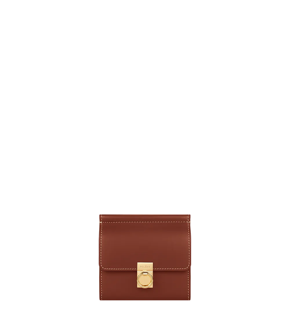 Numéro Sept Wallet - Smooth Cognac