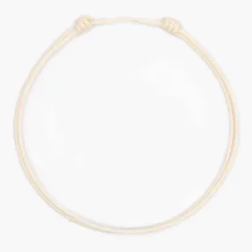 Nylon String Bracelet (Nude)