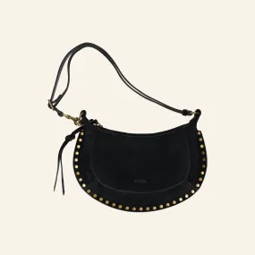 OSKAN MOON BAG | Suede Black