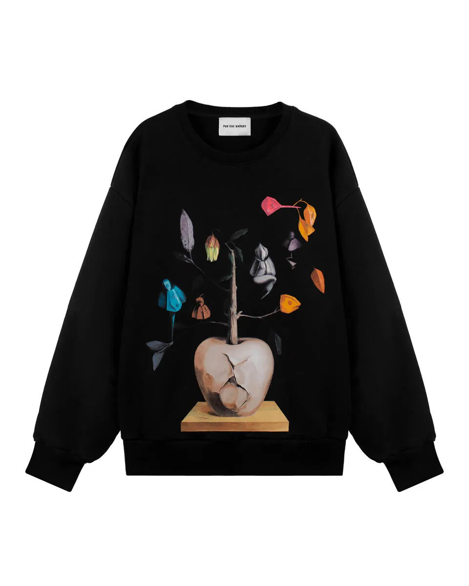 Pas Une Marque Afterlife Sweatshirt - BLACK