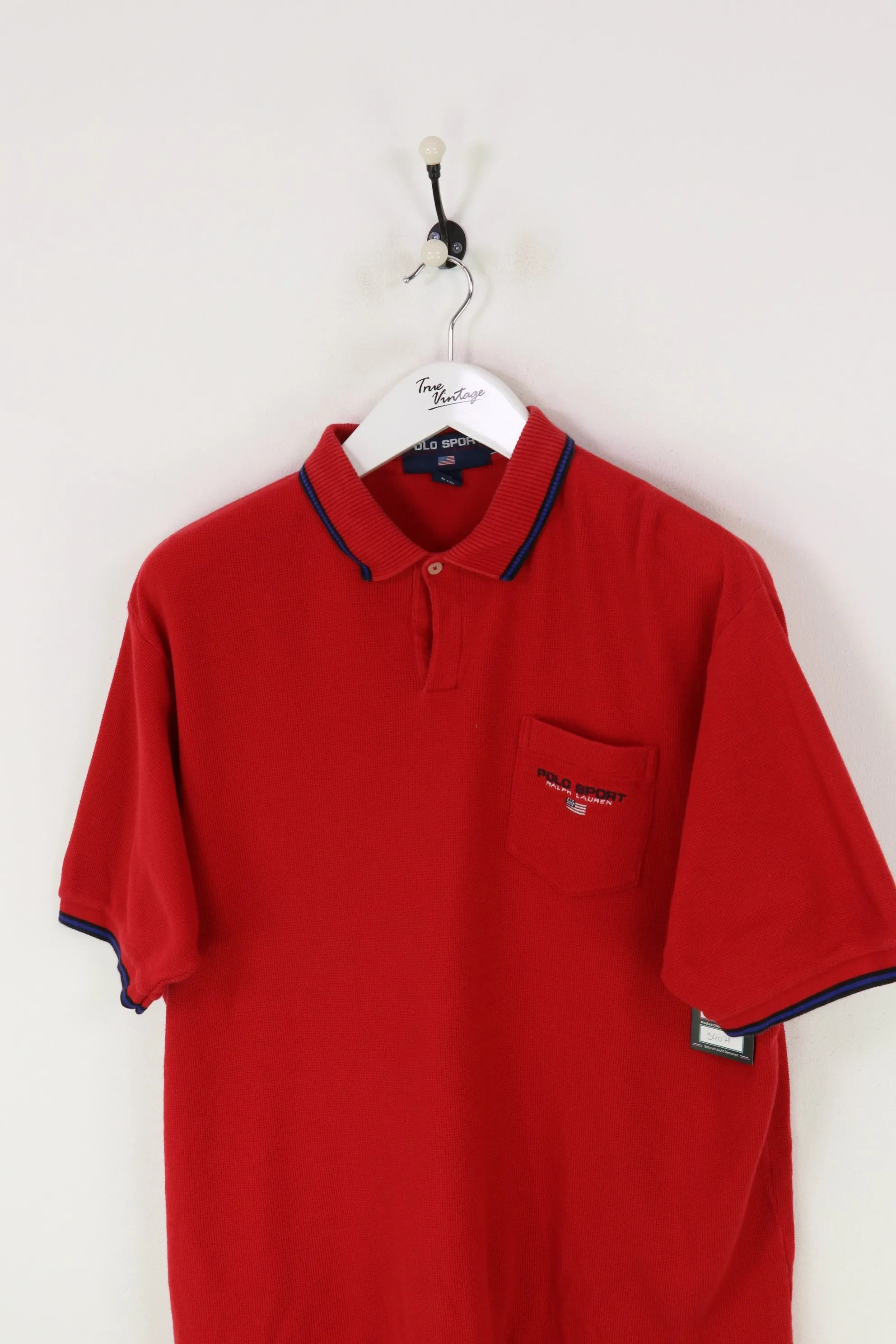 Polo Sport Polo Shirt Red XL