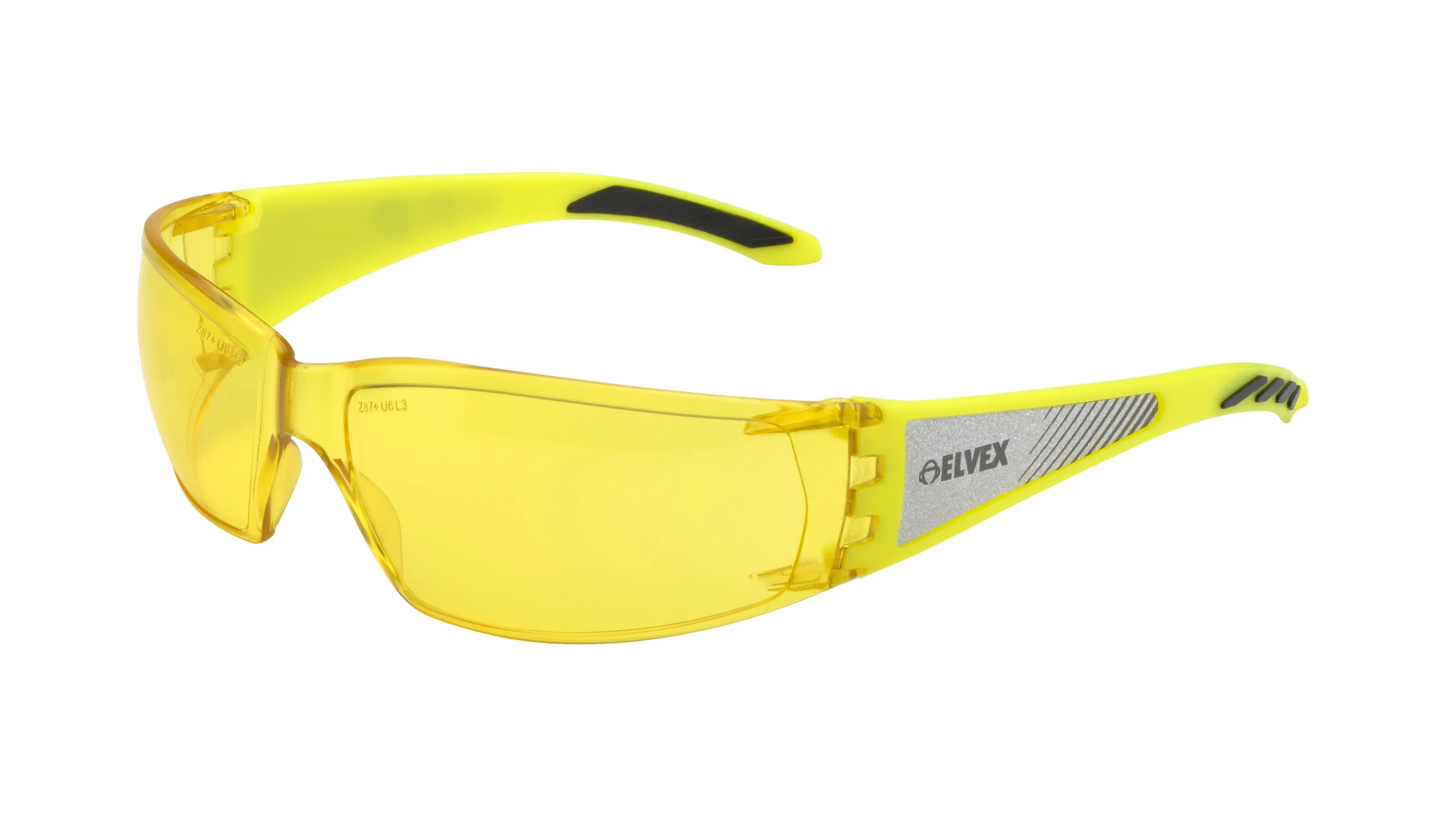 REFLECT-SPECS Safety glasses Hi-Viz yellow sidearm