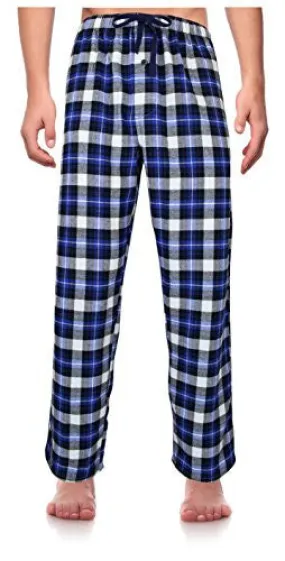 RK CLASSICAL SLEEPWEAR MEN’S 100% COTTON FLANNEL PAJAMA PANTS, SIZE XX-LARGE