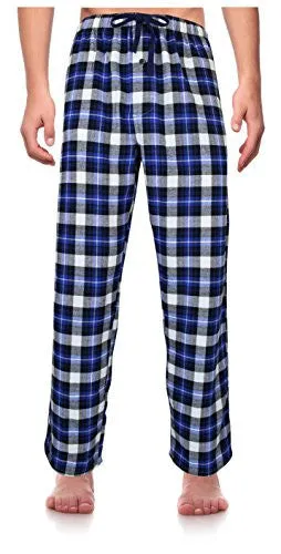 RK CLASSICAL SLEEPWEAR MEN’S 100% COTTON FLANNEL PAJAMA PANTS, SIZE XX-LARGE