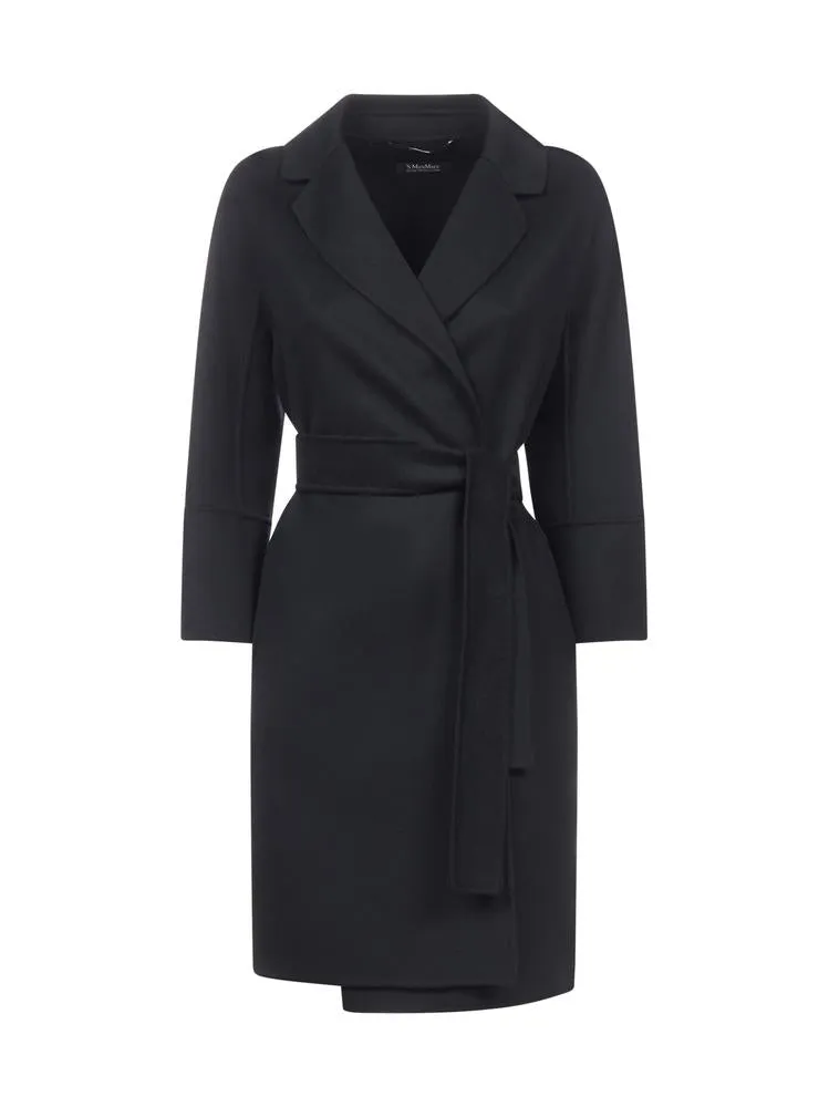 'S Max Mara Arona Belted Short Robe Coat