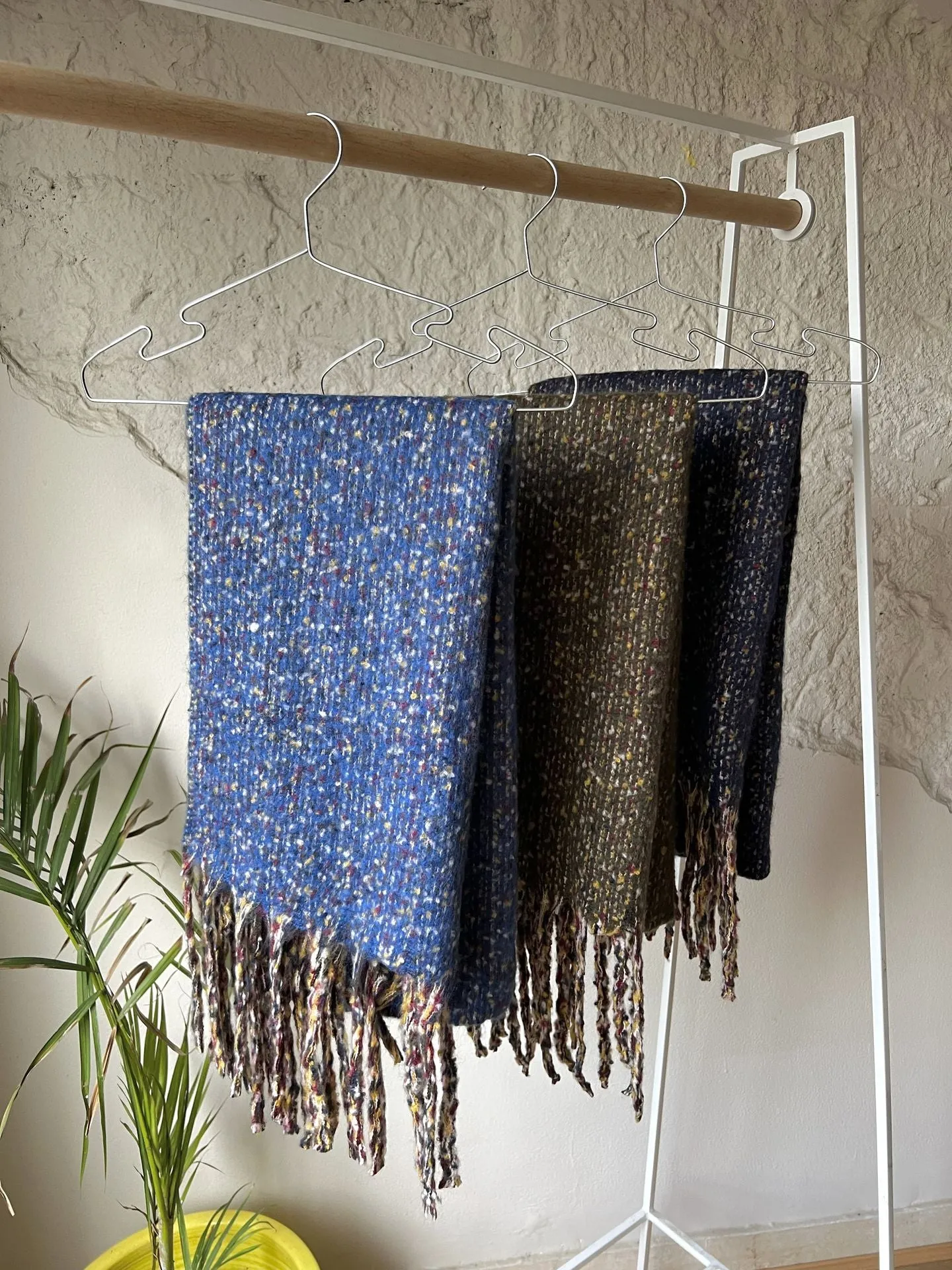 Sprinkled Winter Scarf Navy