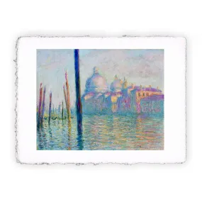 Stampa di Claude Monet - Il Canal Grande a Venezia - 1908