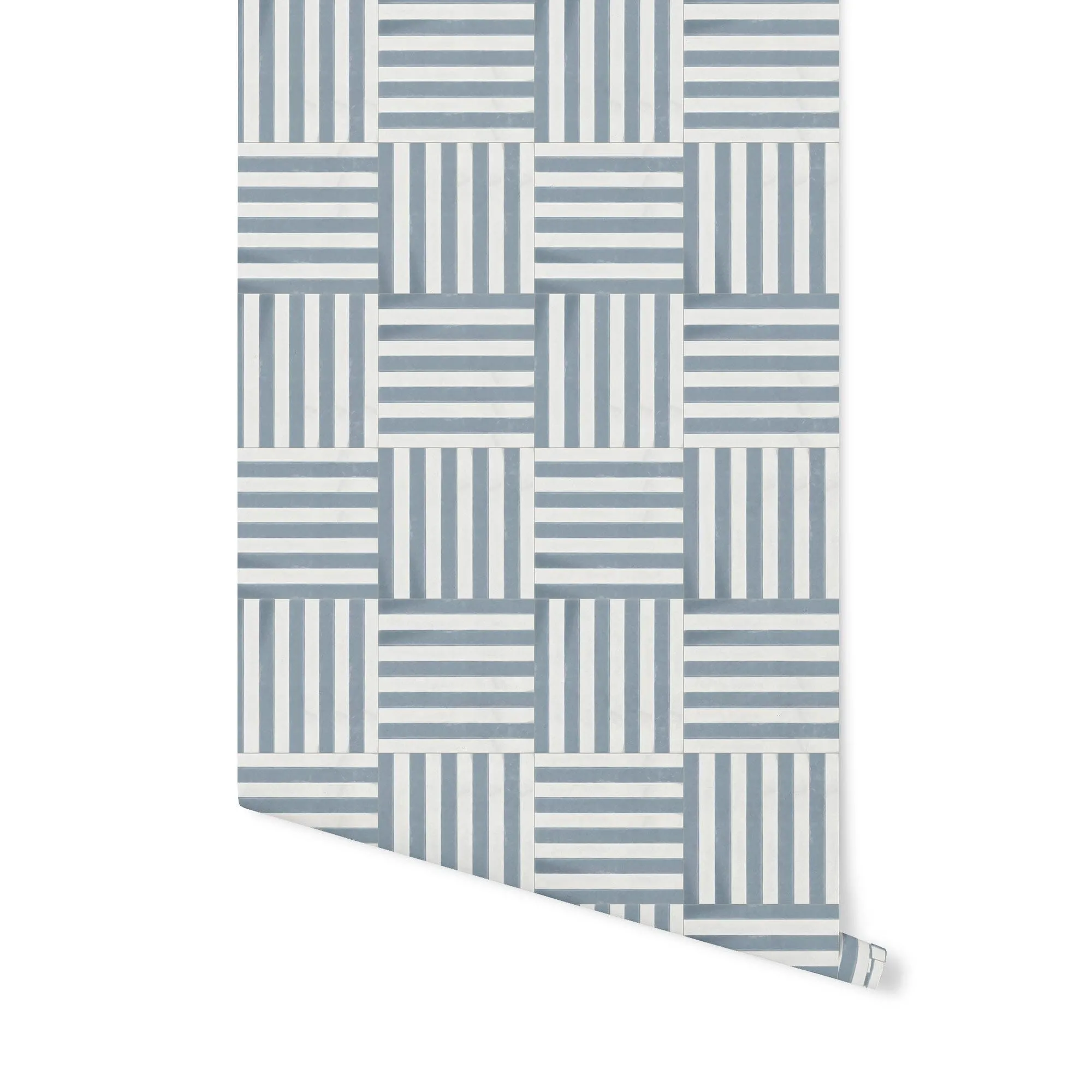 Striped Tile Wallpaper