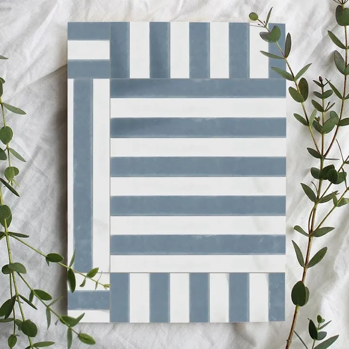 Striped Tile Wallpaper