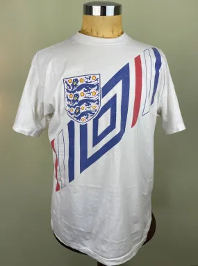 T-Shirt | 1990 |  England | Umbro Official T-Shirt