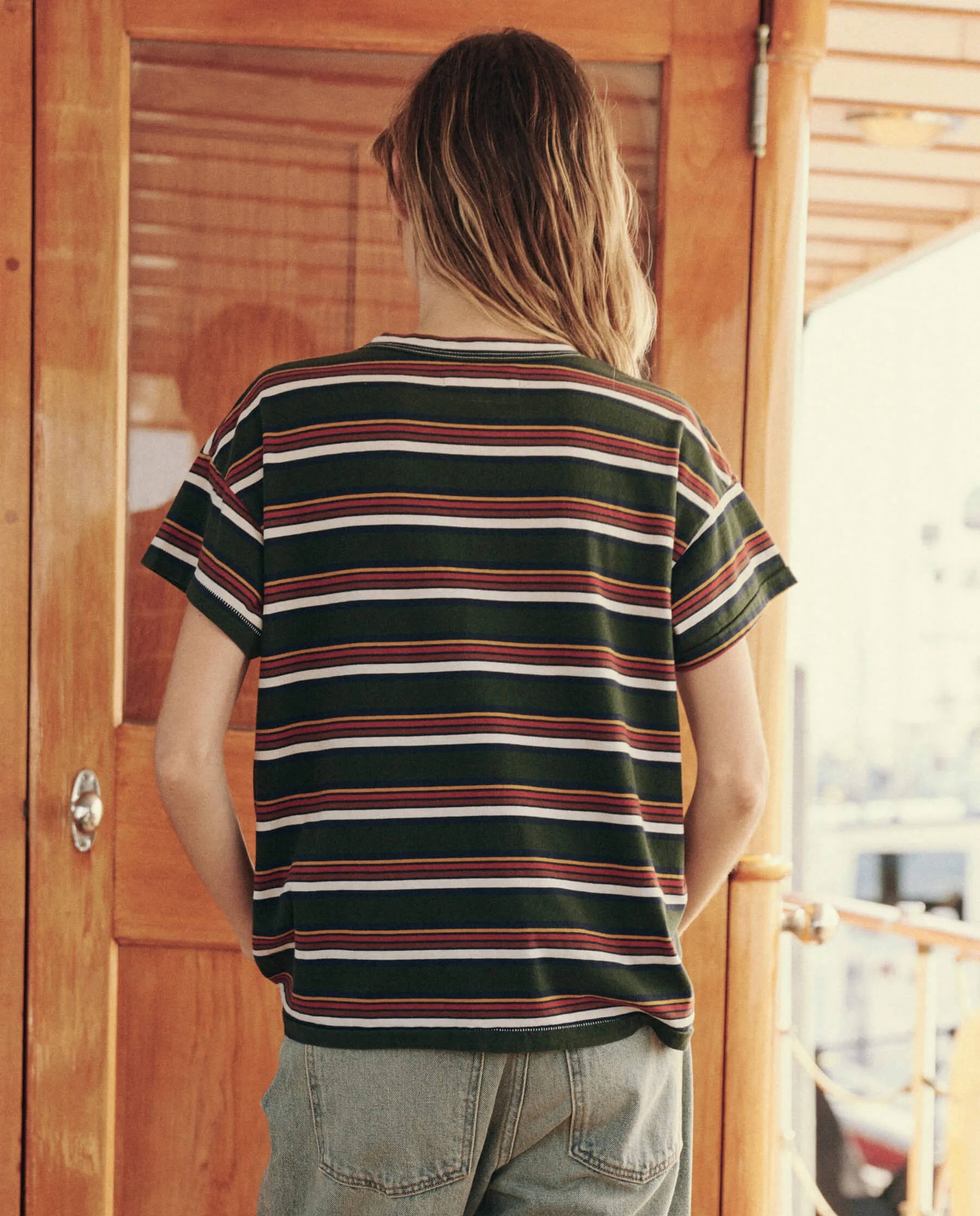 The Boxy Crew. Novelty -- Boardwalk Stripe