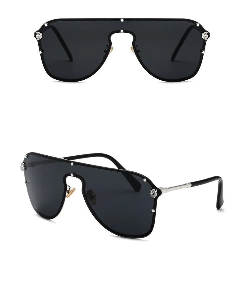 VERSIA OVERSIZED AVIATOR SUNGLASSES