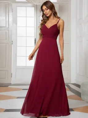 Vestido de gasa elegante