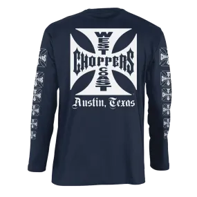 WCC OG LOGO LONGSLEEVE ATX-NAVY