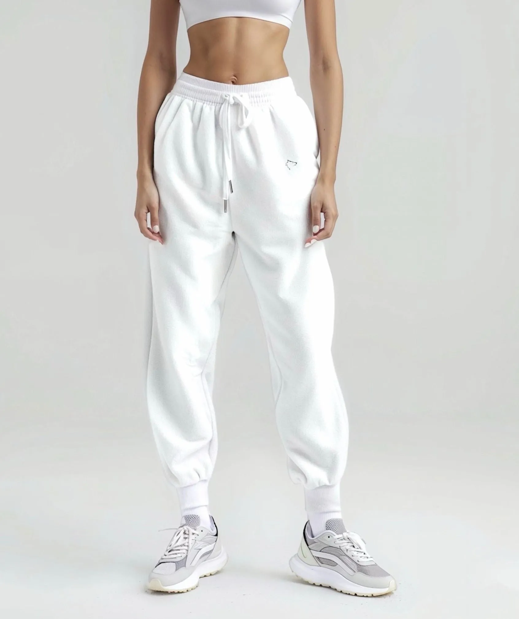 Women Sport Pant - White