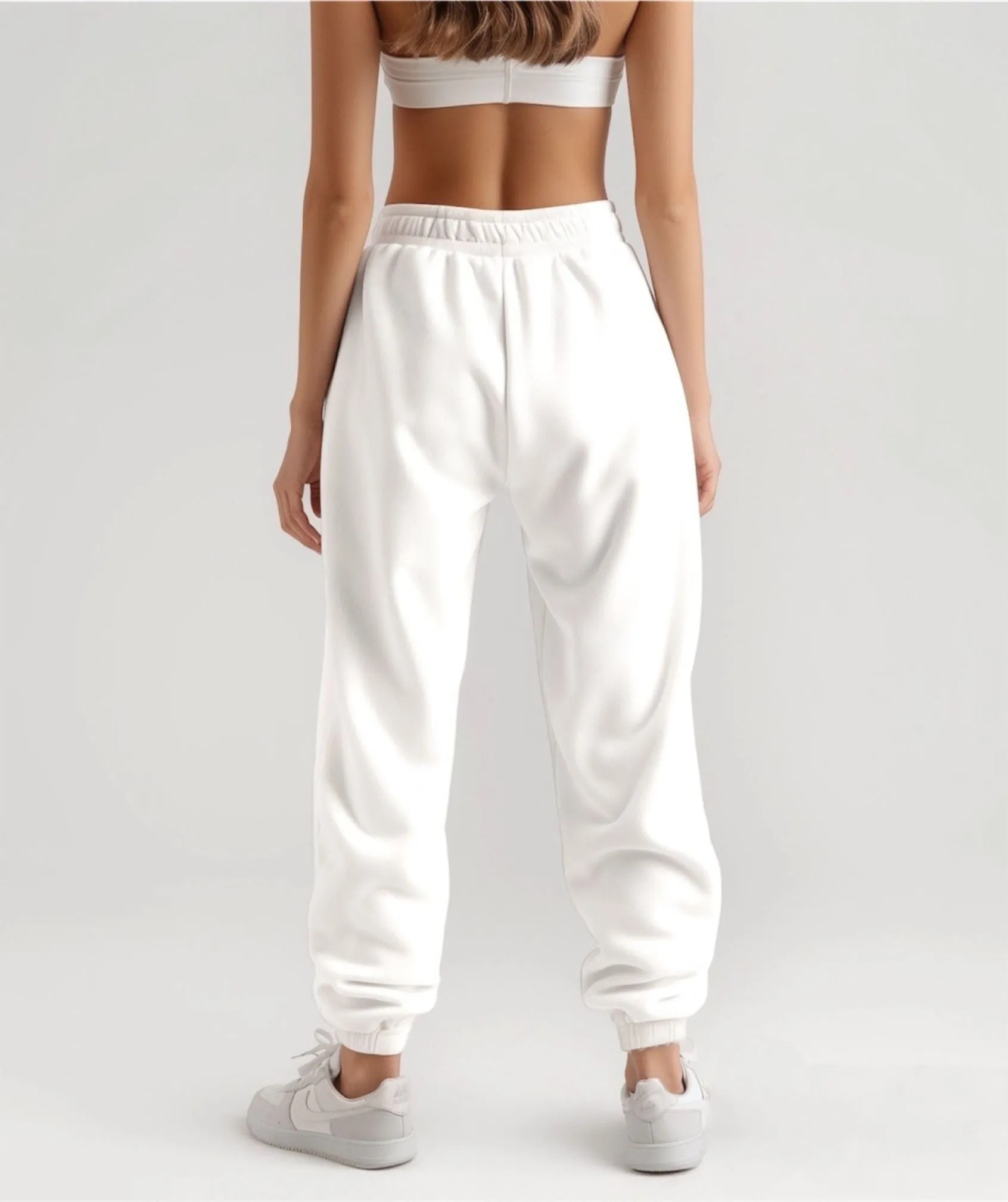 Women Sport Pant - White