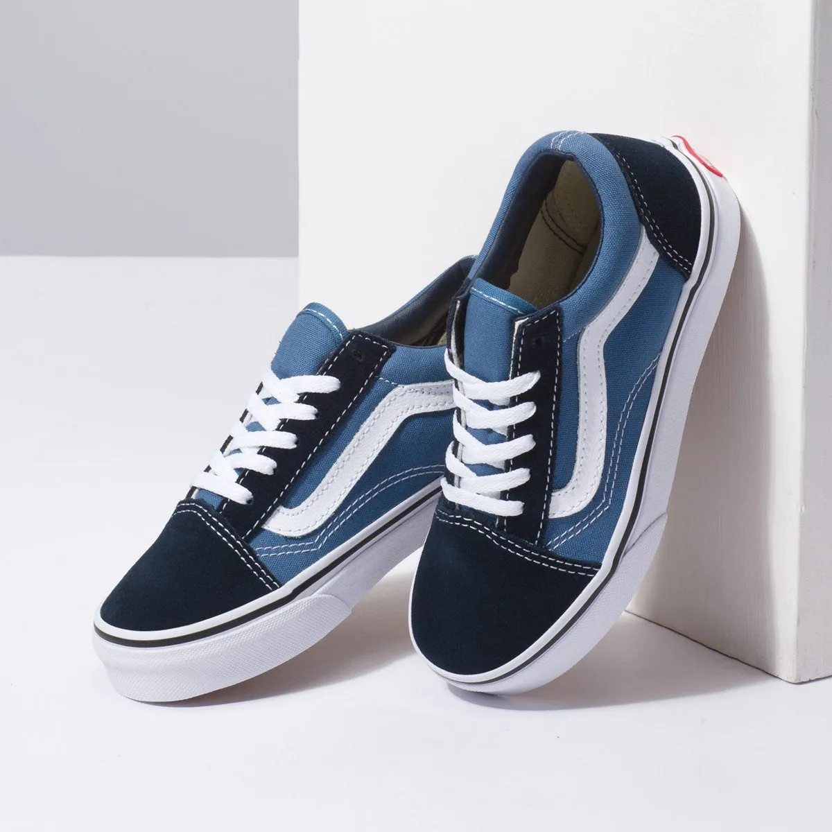 Zapatillas Vans de Niños Old Skool (5  años) - Navy/True White