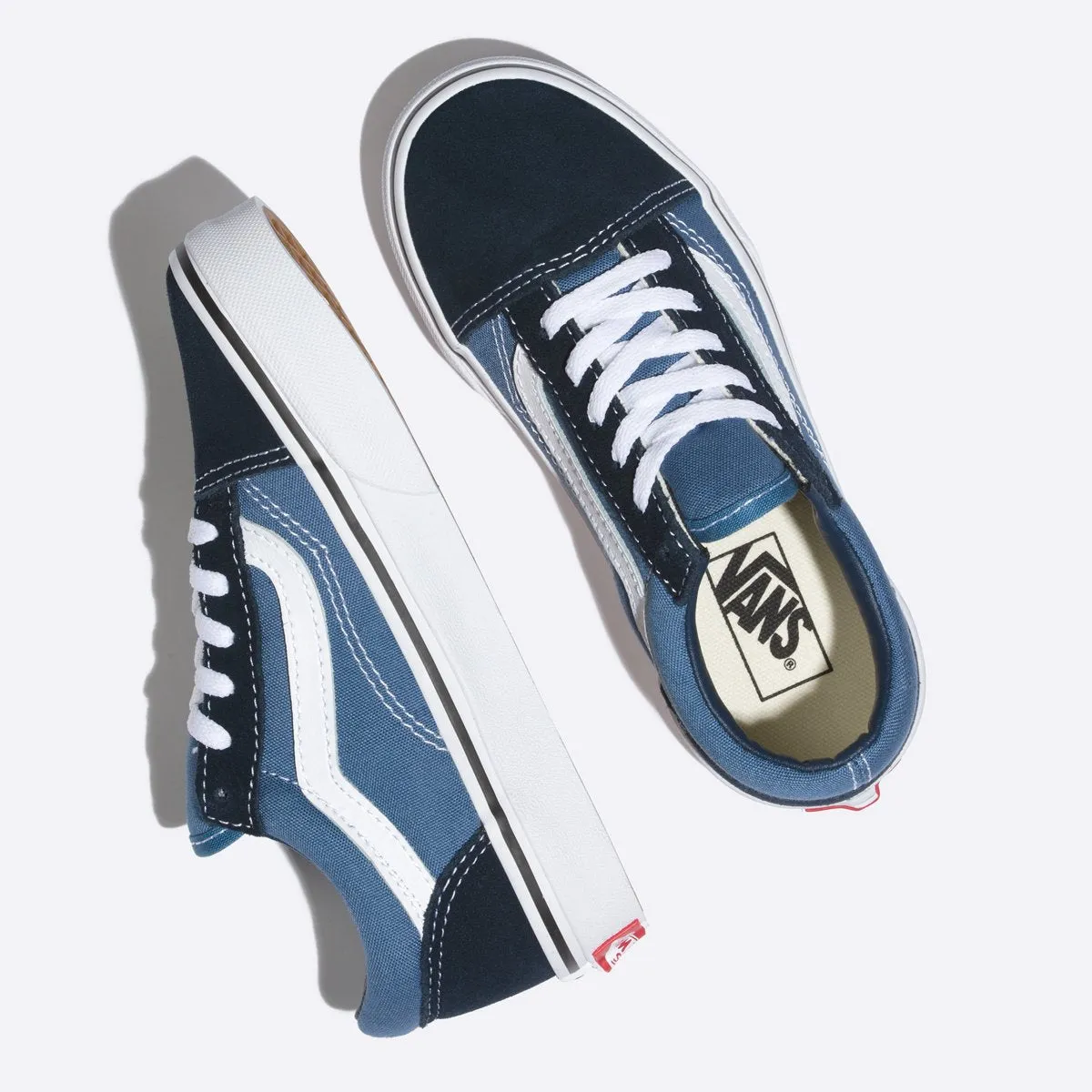 Zapatillas Vans de Niños Old Skool (5  años) - Navy/True White