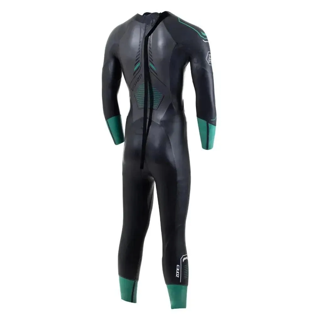 Zone3 | Vision Terraprene® Wetsuit | Heren | Black / Green